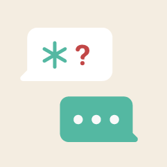 speech bubbles icon